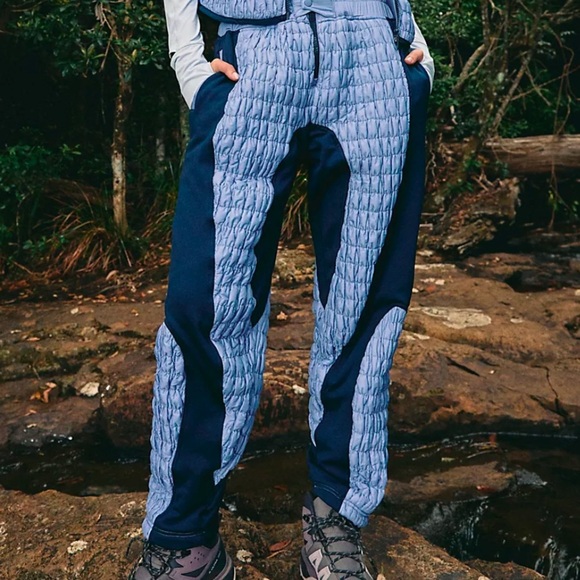 Free people Quilt To Last Pants 2 tone joggers - Picture 1 of 3